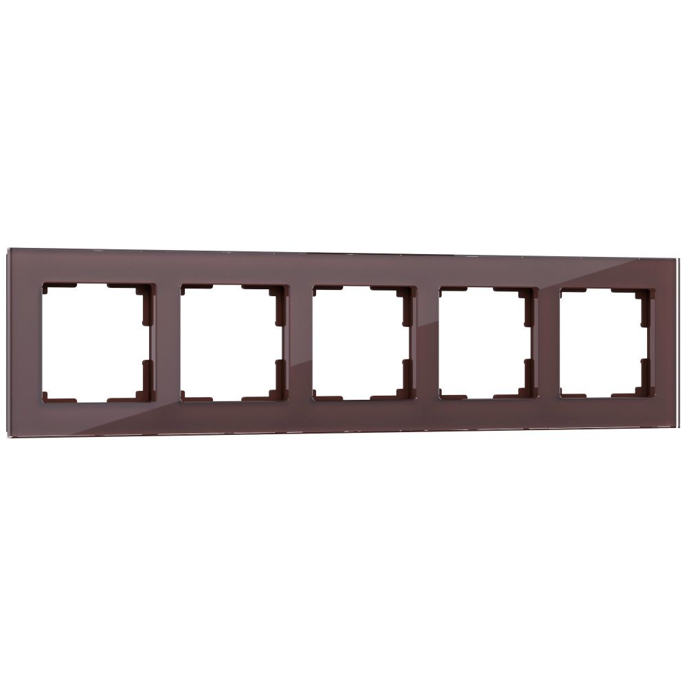 Рамка на 5 постов (мокко) WL01-Frame-05 Werkel 4690389063787