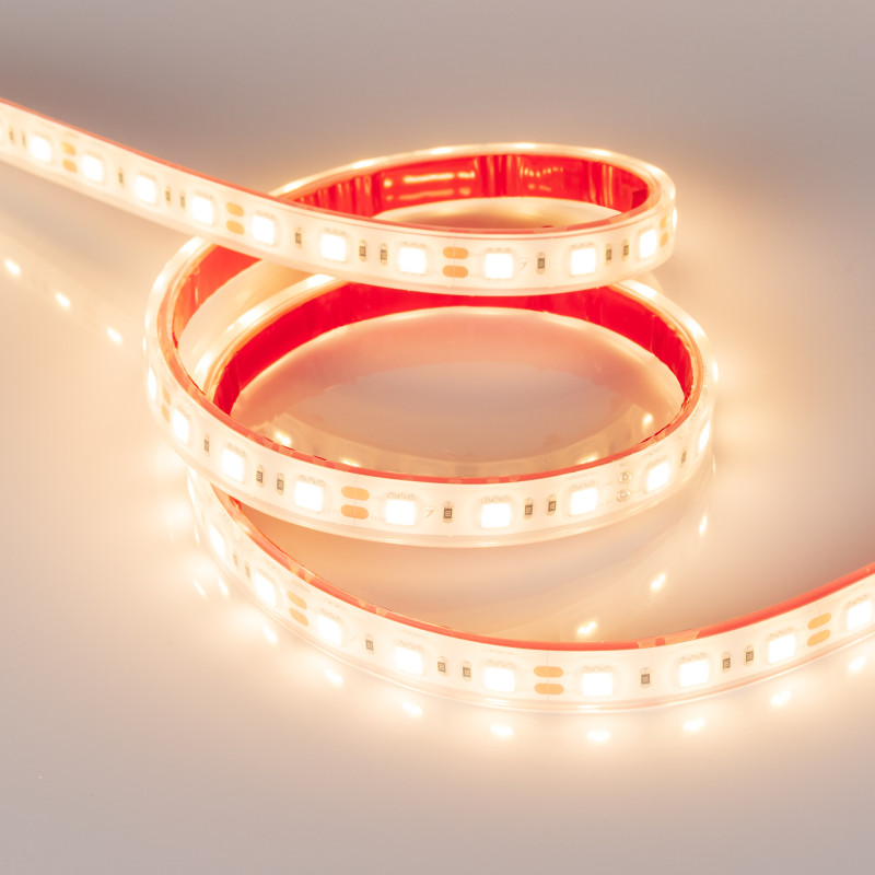 Лента герметичная RTW-PFS-B60-13mm 12V Warm3000 (14.4 W/m, IP68, 5060, 5m), Arlight 034033. Цена указана за 5 метров. Продается кратно 5 метрам.