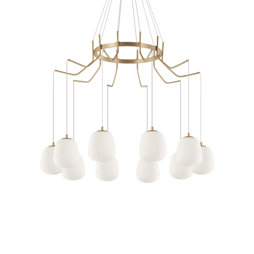 Люстра подвесная ideal lux Karousel SP10 G9 206394. 81/81/27 см