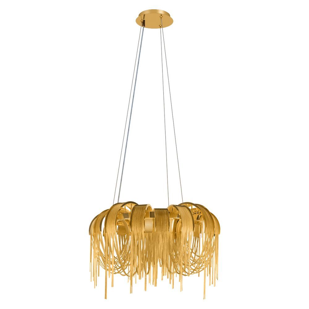 Подвесная люстра 65 см, Loft IT Volver 10404/650 GD, золото