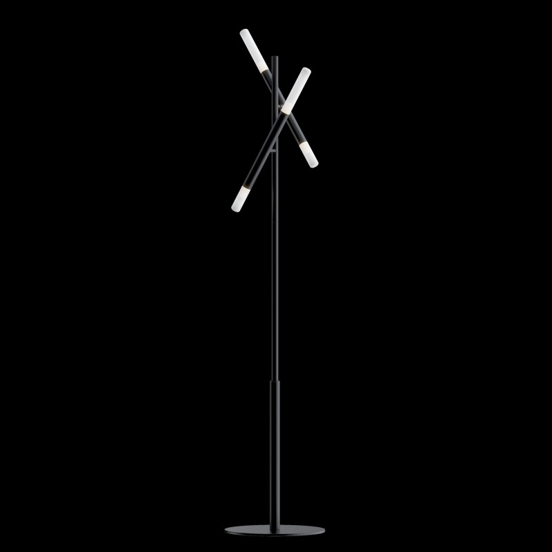 Торшер 30*150 см, G9, 3-5 м2 Maytoni Vigo MOD070FL-02B, черный