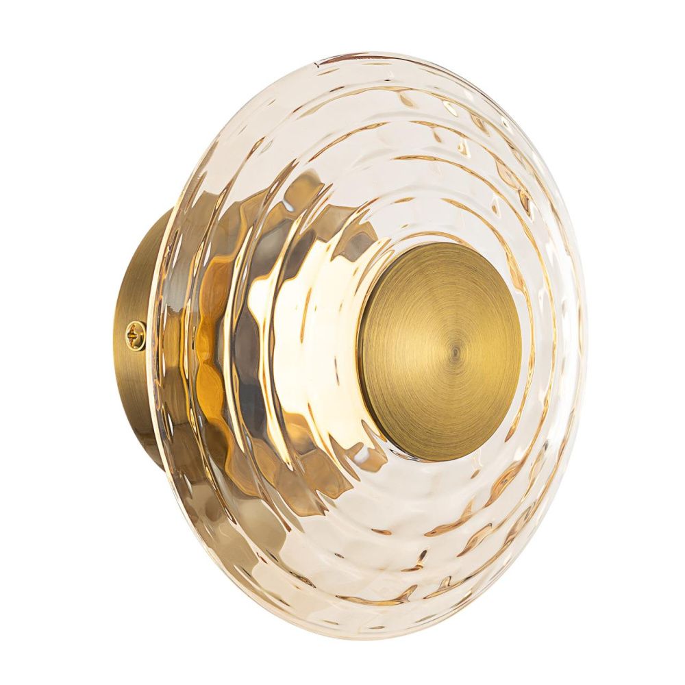 Светильник 15 см, 6W, 3000K, Citilux JANTAR CL240313, латунь