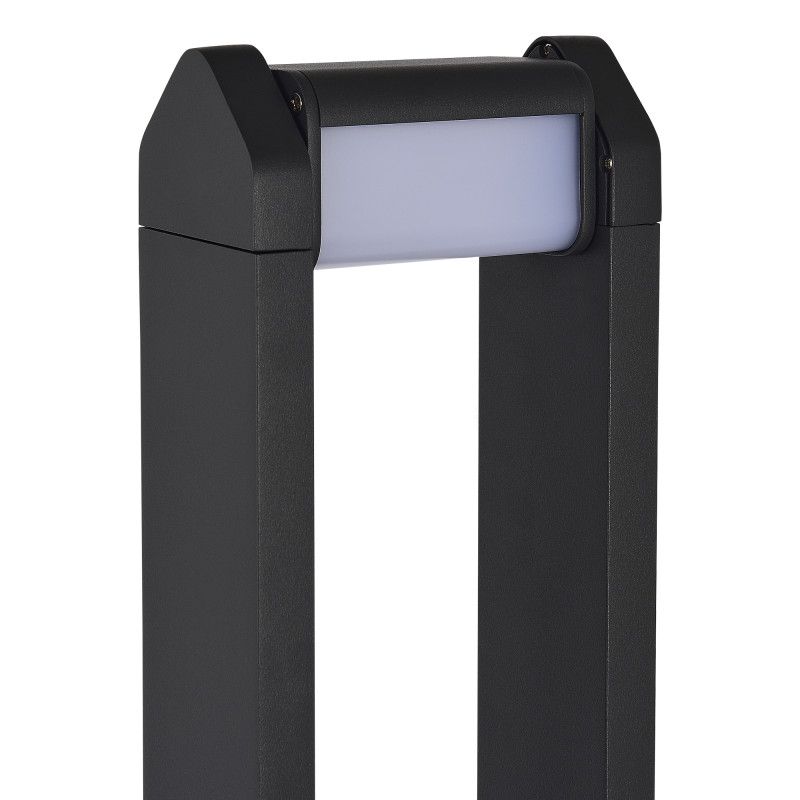 Садово-парковый светильник 15,2*8*65 см, *LED*8W, 3000K, ST-Luce PROTECH SL9540.705.01, серый