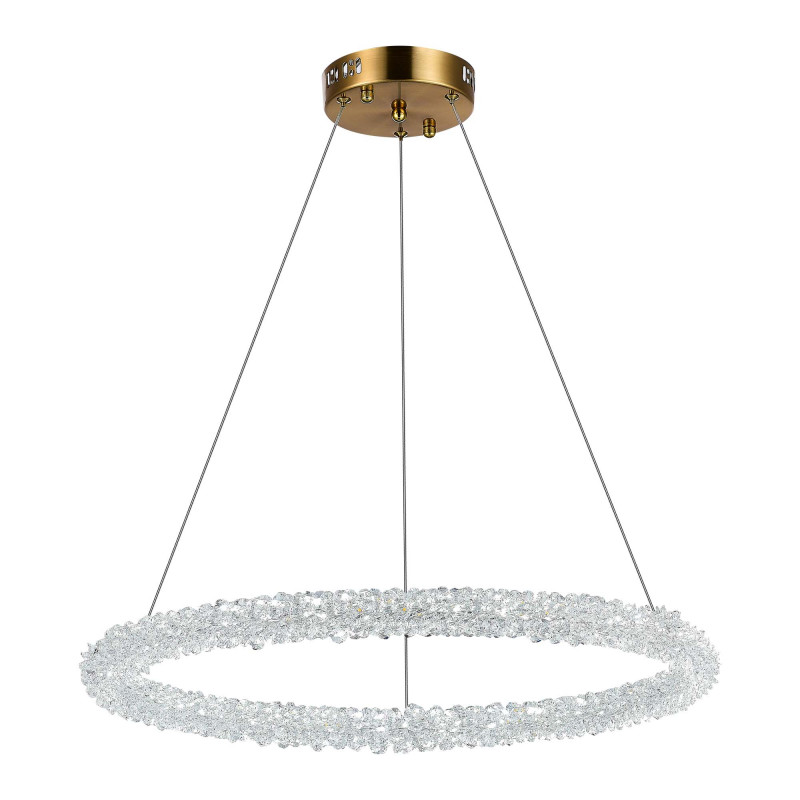 Люстра подвесная 60 см, 35W 3000 - 6500K ST LUCE AVANA SL6110.213.01 Золотистый