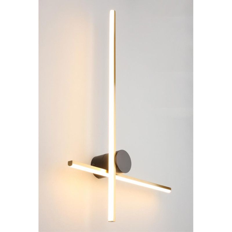 Бра 8,5*40*60 см, 1*LED, 12W, 3000K, Aployt BEATRIS APL.056.01.12, латунный