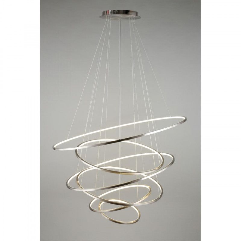 Каскадная люстра 120*120-300 см 243W, 4000K, Aployt Monisia APL.020.13.243, хром