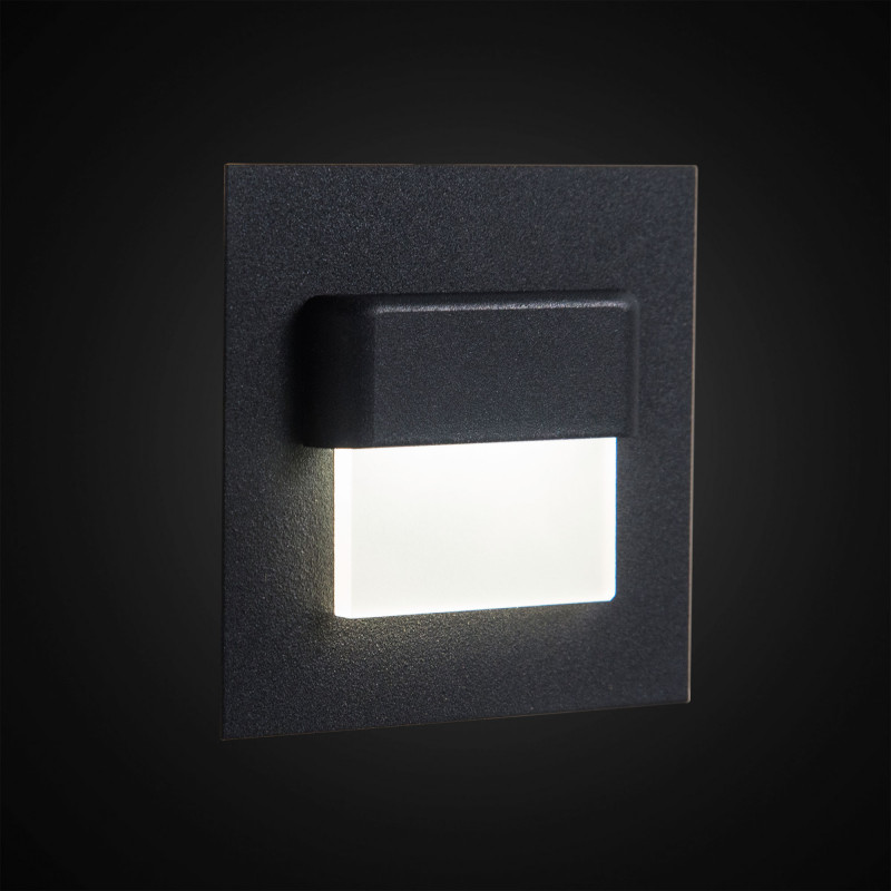 Встраиваемый лестничный светильник Citilux Скалли CLD006K5, Черный