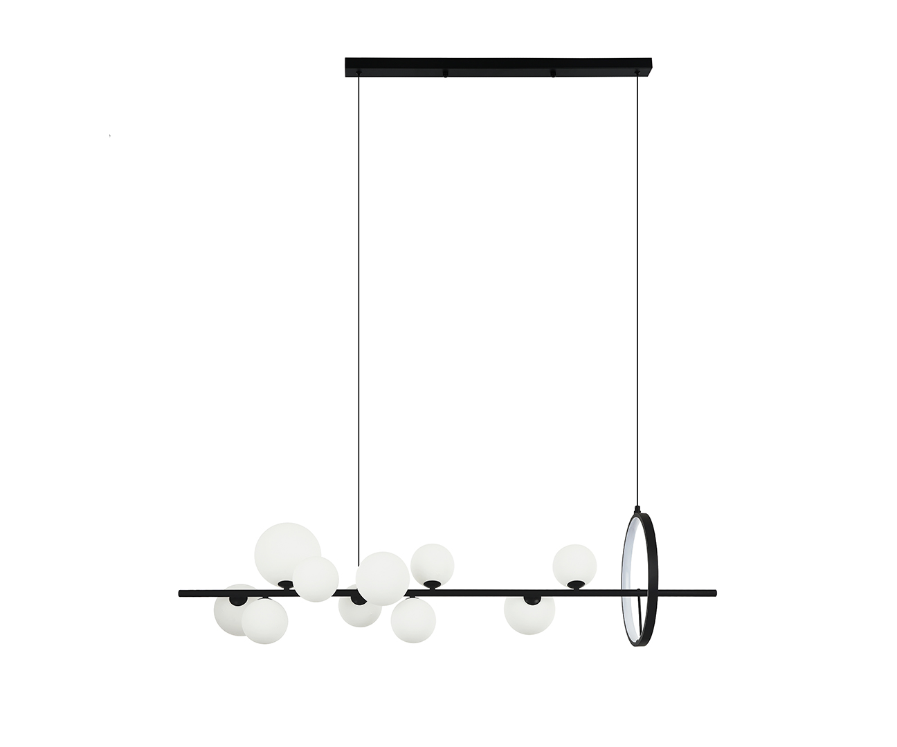 Светильник 120 см, Kink Light 07608-10A,19(01), черный