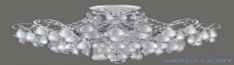 Потолочная люстра Freya Chabrol FR2302CL-06S (серебро)