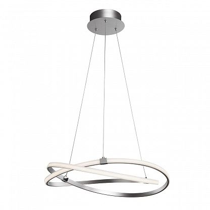 Подвесной светодиодный светильник Mantra Infinity 5726, LED, W60, диаметр 71 см, серебро