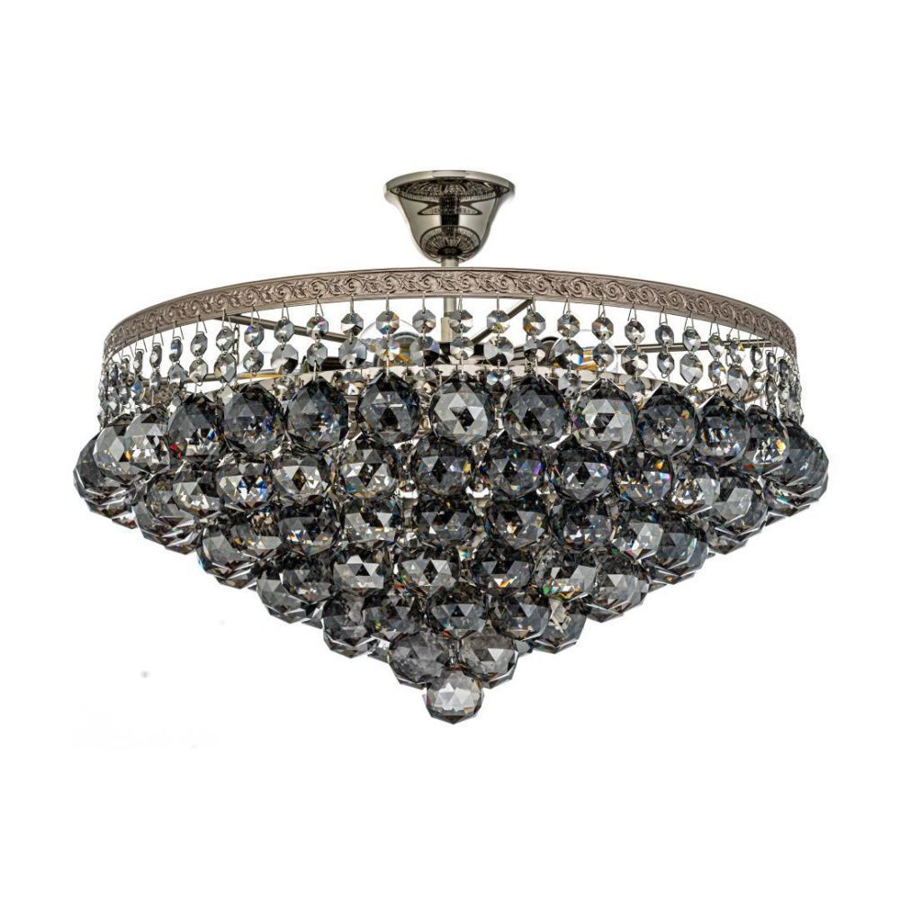 Люстра потолочная *46*35 см, 6*E27*60W, Arti Lampadari Castellana Nickel Castellana E 1.3.46.607 N, никель