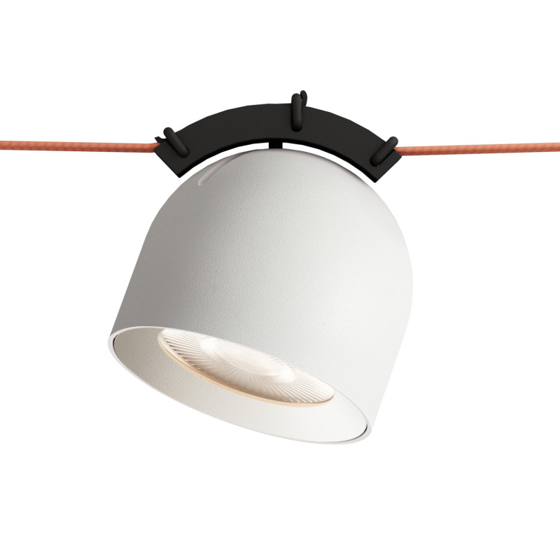 Светильник на шине 10*10,7 см, LED * 12W, 4000K, Denkirs Belty Spot DK5540-WH+BK, черный