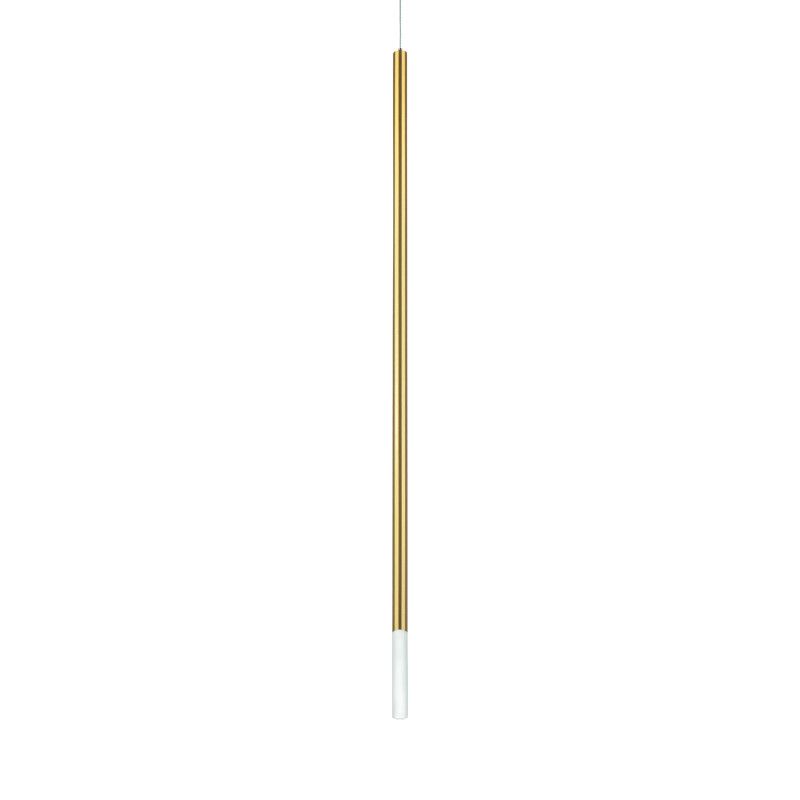Подвесной светильник *2*99-179 см, *LED*5W, 4000K, Lightstar Tubo LT7474432, золотой