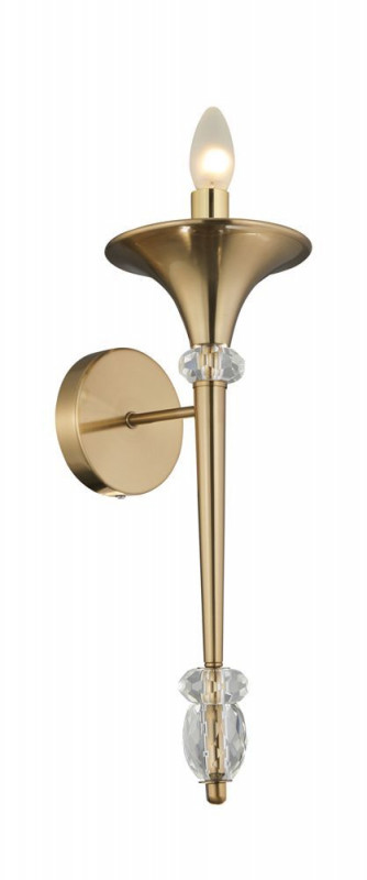 Бра 12*20 см, Crystal Lux MIRACLE AP1 BRONZE Бронзовый