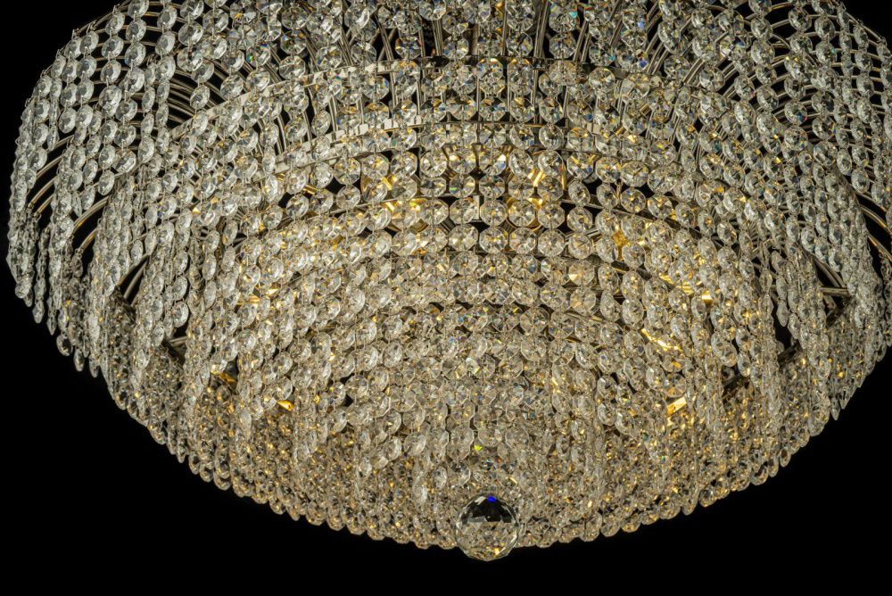 Люстра подвесная *60*45 см, 10*E14*40W, Arti Lampadari Salentino Salentino E 1.5.60.100 N, Матовый никель