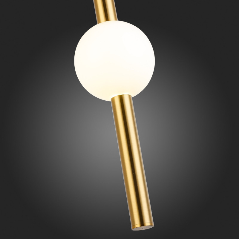 Светильник подвесной 12 см, 18W 4000K ST LUCE ANGURRA SL1222.233.01 Золотистый