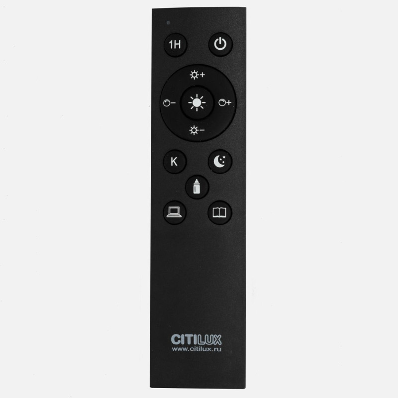 Торшер черный с пультом 22*175 см, 18W 2700-6500K Citilux CL804051 Alex 