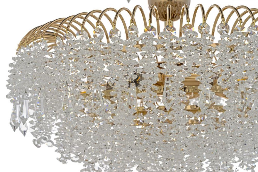 Люстра подвесная *80*60 см, 16*E14*40W, Arti Lampadari Bronte Gold Bronte E 1.5.80.106 G, золотой