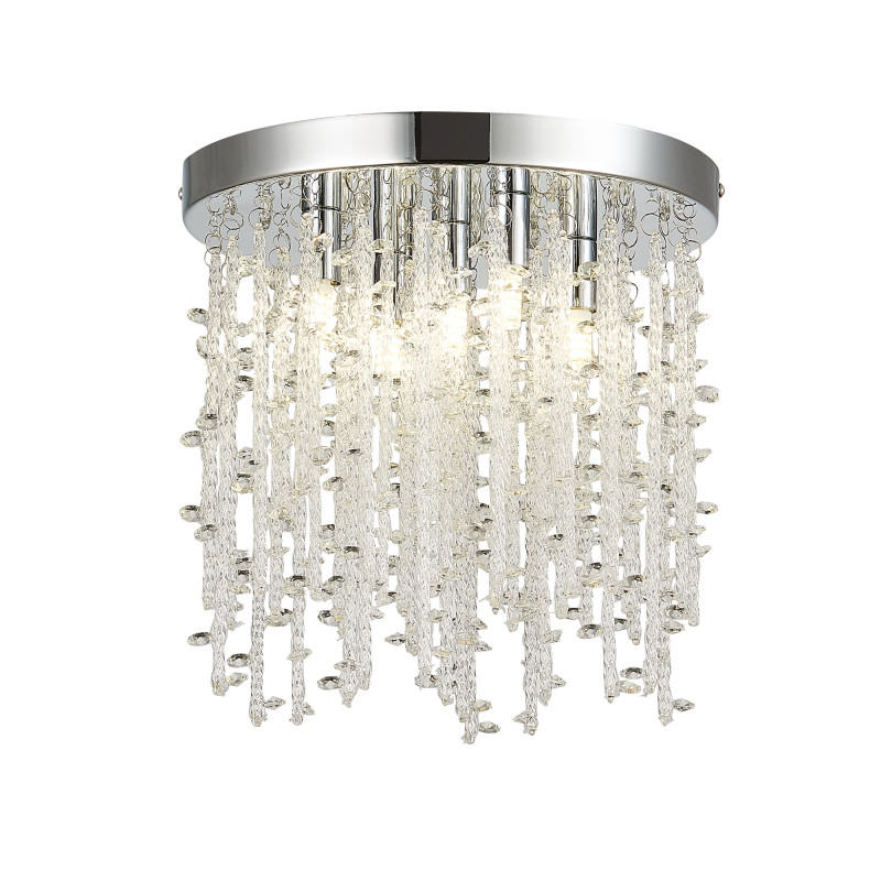 Люстра потолочная 30 см,  EVOLUCE LUCCHIO SLE103302-05 Хром