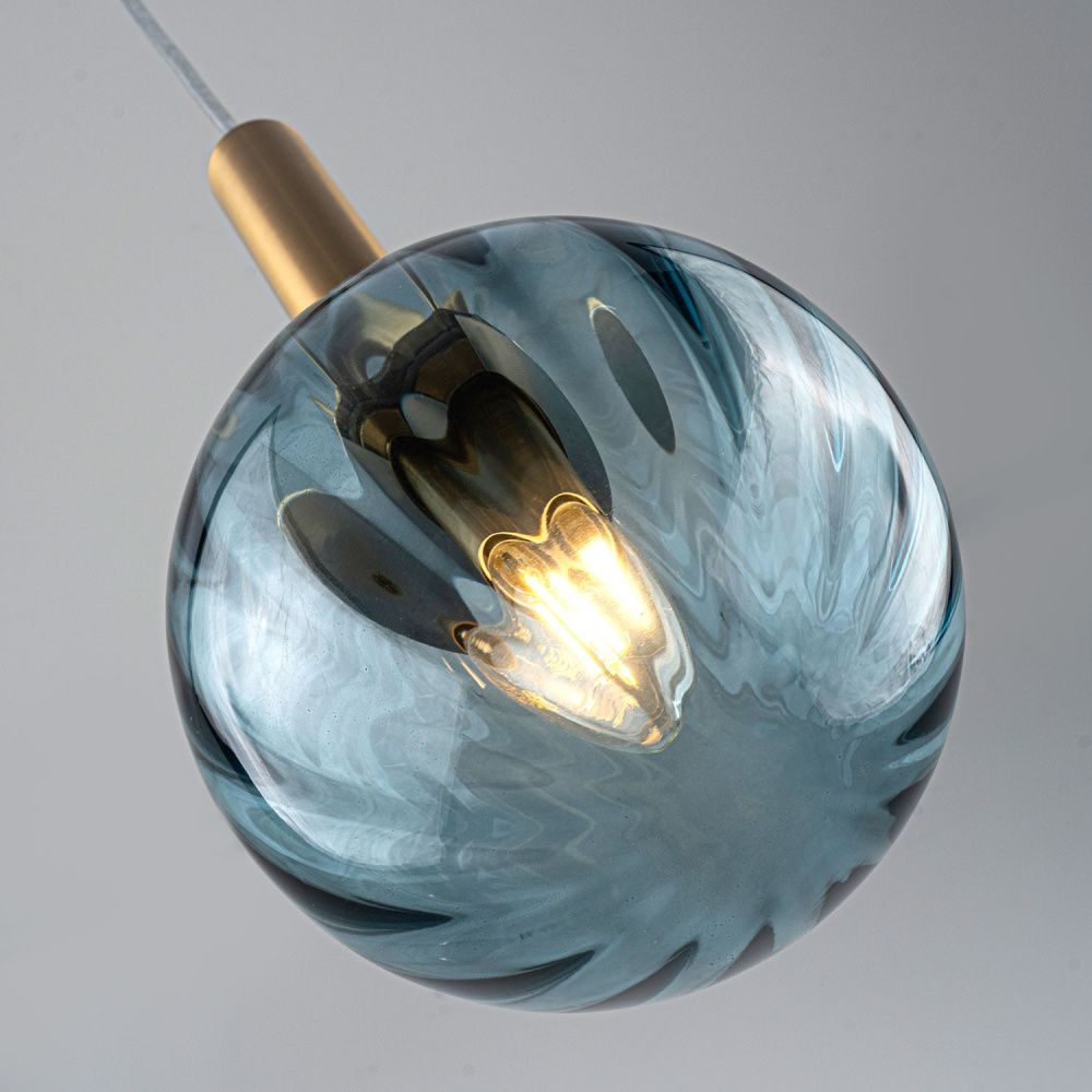 Подвесной светильник 14 см, MODEMODERN MD.1176.1 BL, латунь