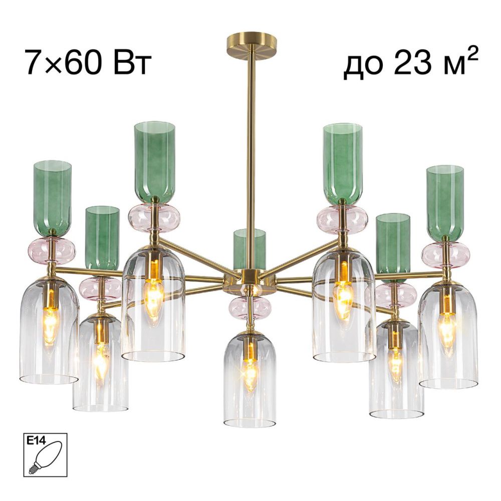 Светильник 85 см, Citilux TENDY CL244171, латунь