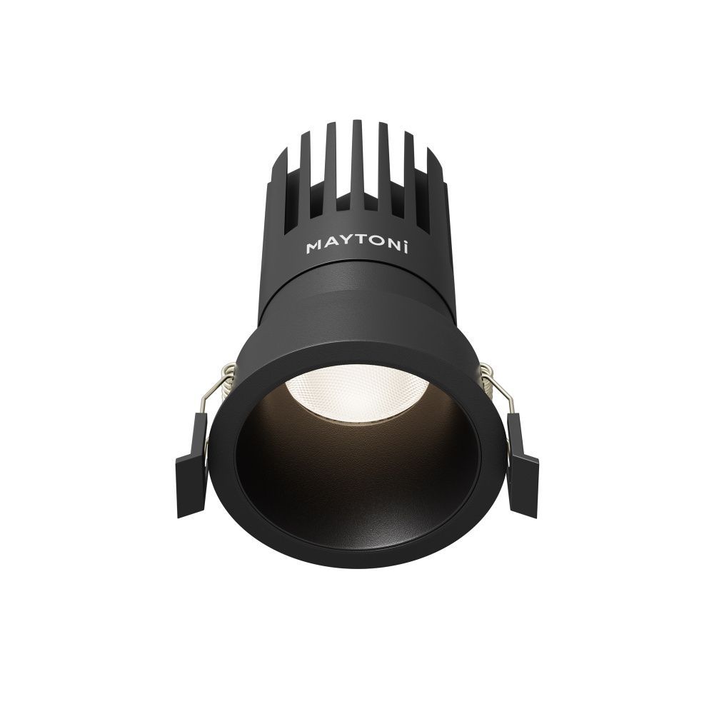 Встраиваемый светильник  DL118-15W-4K-B **-11,3 см, *LED*15W, 4000K, Maytoni technical Dip DL118-15W-4K-B, Черный