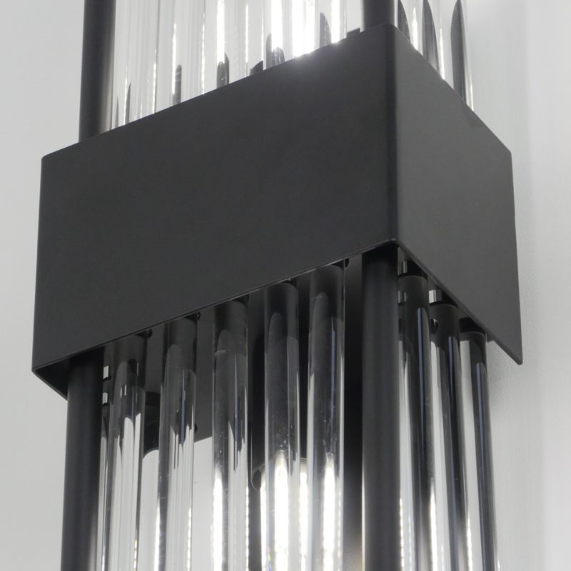 Светильник настенный ElegantLight DZN-4437 BLACK/ЧЕРНЫЙ D110/H600/2/G9/20W NEAT 24-12