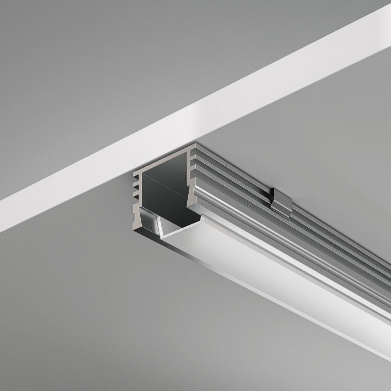 Алюминиевый профиль накладной 2000*16*12 мм Maytoni Technical Led Strip ALM005S-2M Серебро, цена за штуку
