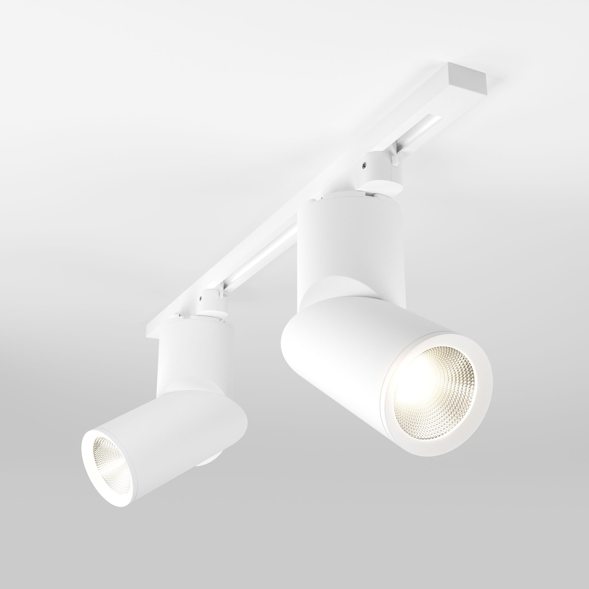 Трековый светодиодный светильник для однофазного шинопровода Corner Белый 15W 4200K LTB33 Elektrostandard