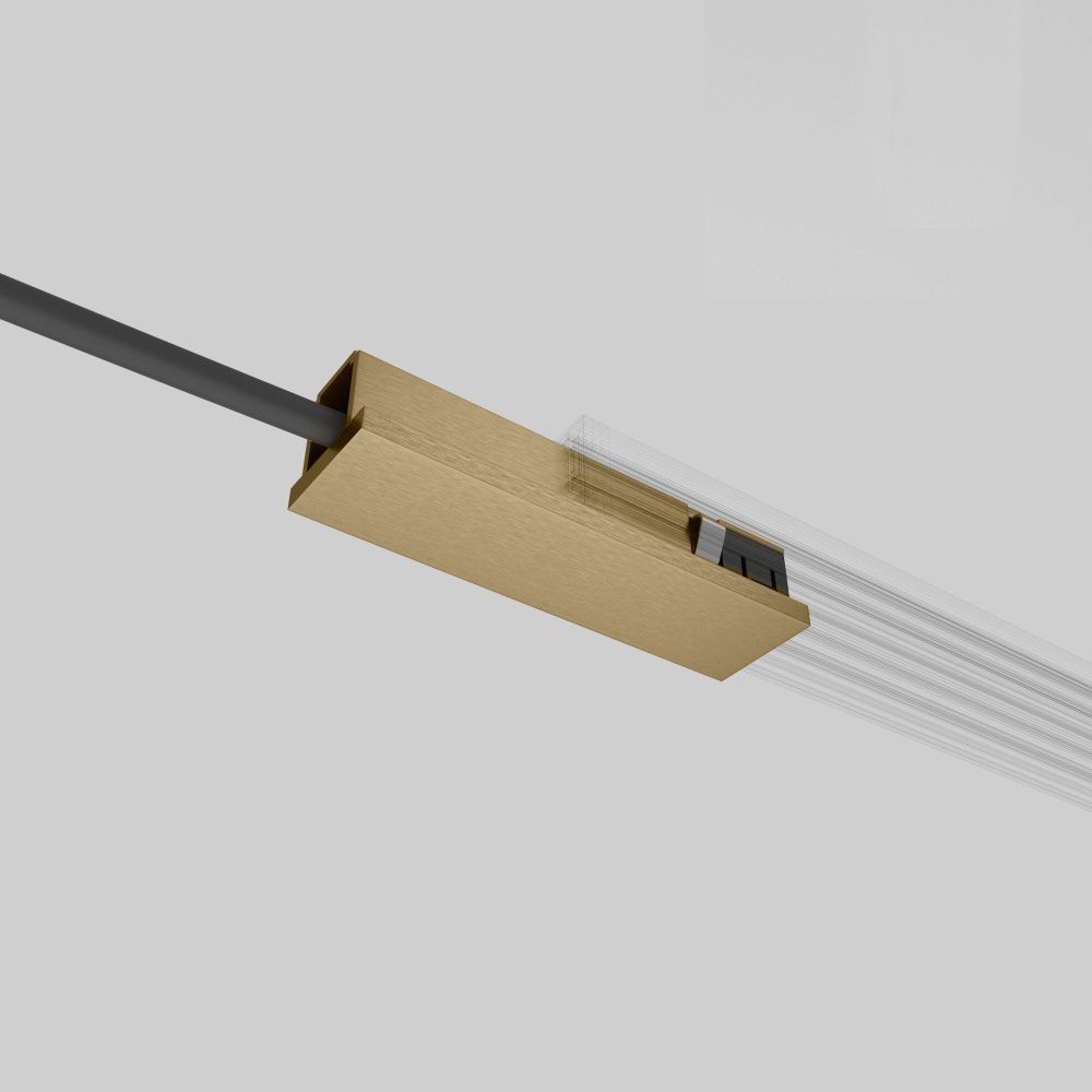 Brass Line Ввод питания (латунь) 85005/00, 8*2*см, Elektrostandard Line Magnetic 85005/00, латунь