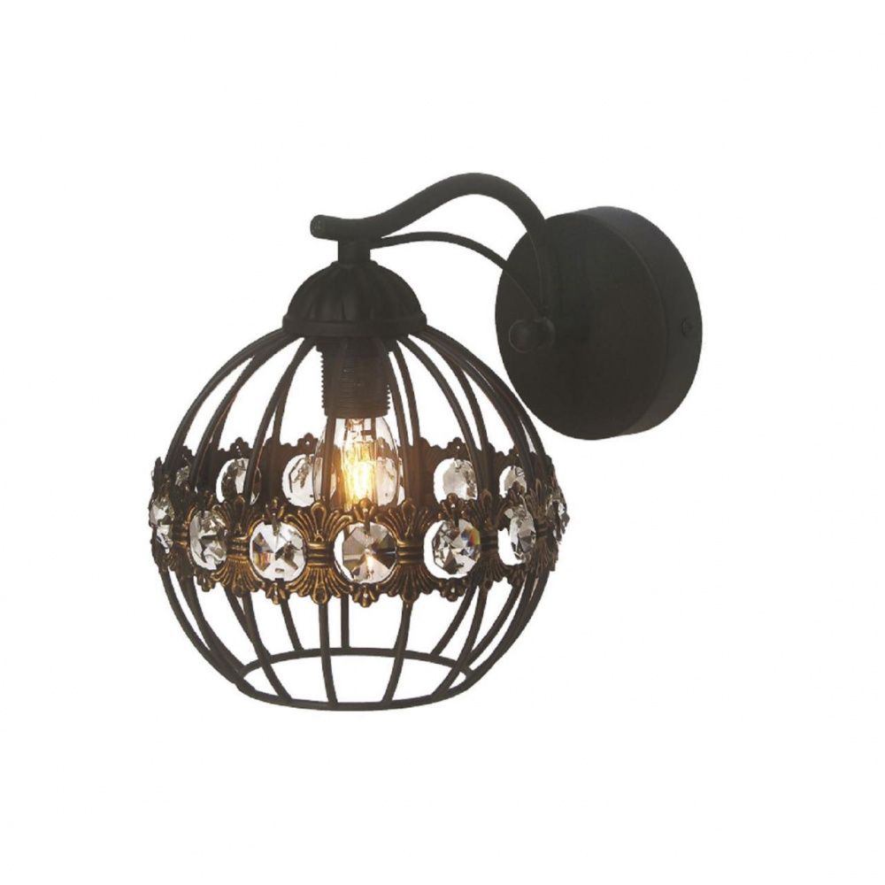 Бра F-Promo Globi 1801-1W, D240*W165*H205, кофейный