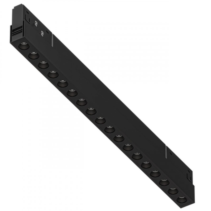Трековый светильник 30,8*1,7 см, 1*LED*18W, 2700-6000К, Arte lamp Expert Черный A5745PL-1BK