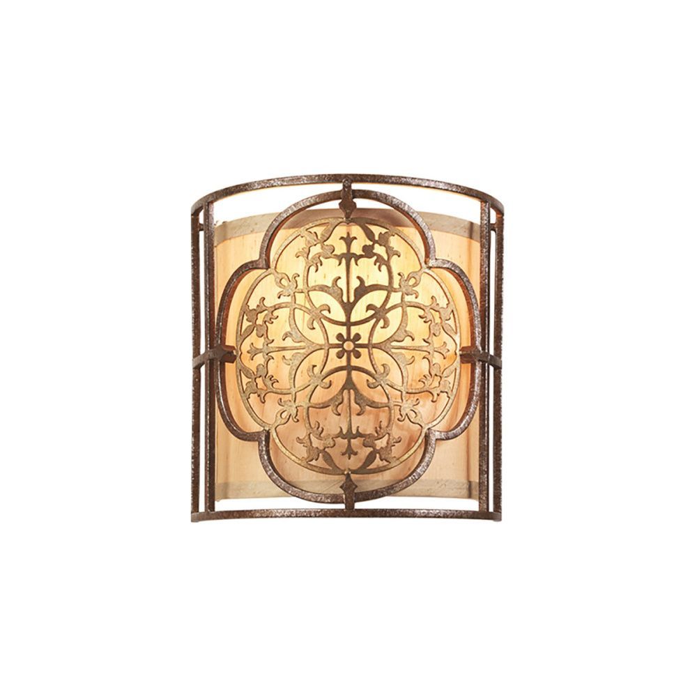 Бра 10*22*23 см, E27*60W, Natural Concepts Feiss Marcella KL-VENETIAN2-M, бронза