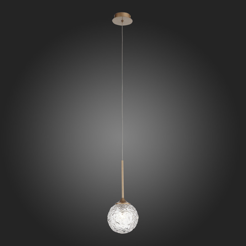 Подвес 15 см, 5W, 4000K ST LUCE ARCOBALINO SL1152.203.01 Золотистый