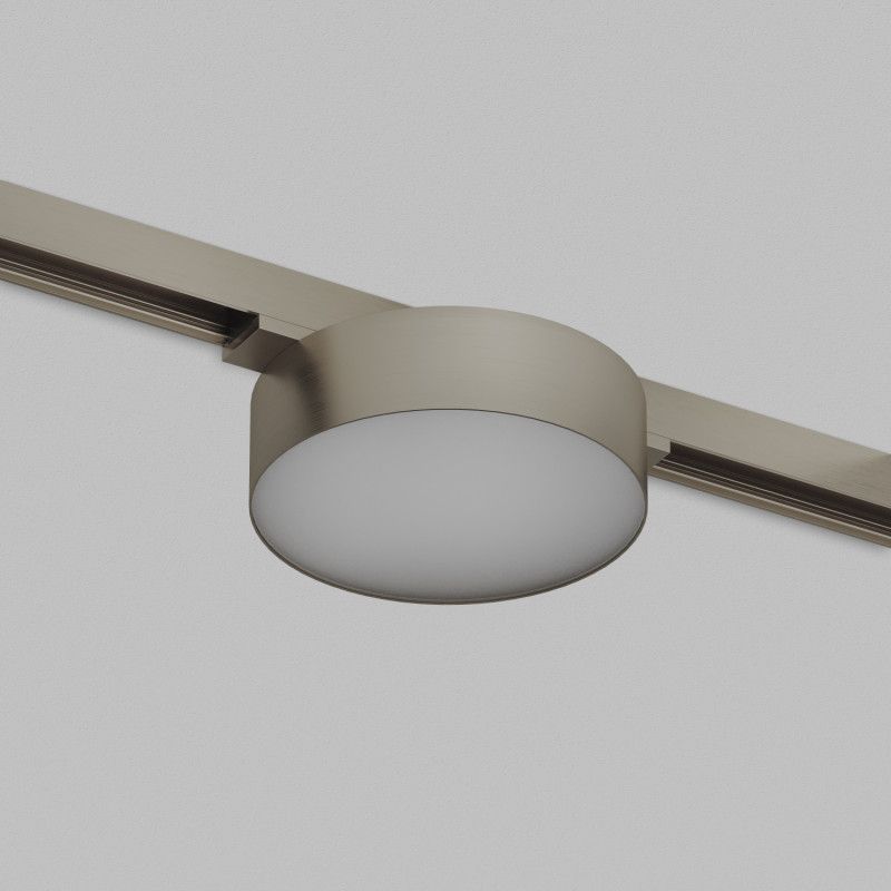 Светильник на шине 15,5*9,5*7,5 см, *LED*680Lm, 3000-4000-6000K, Denkirs Shine Flow Zigbee DK5962-DN, темный никель