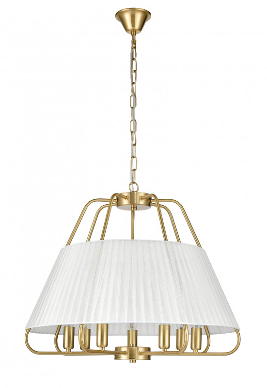 Подвесная люстра  60*135 см, 7*E14 золото Vele Luce Isabella VL4254P07