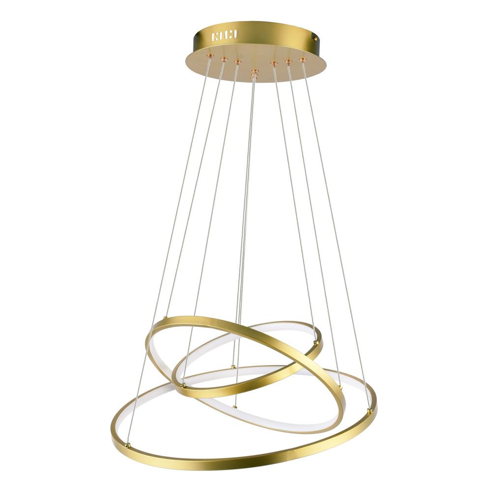 Люстра 50*50*125 см, 3*LED*90W, 3000K Gerhort G61290/3GD, Золото