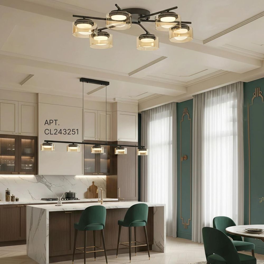 Светильник 64 см, Citilux ESPACE CL243161, черный