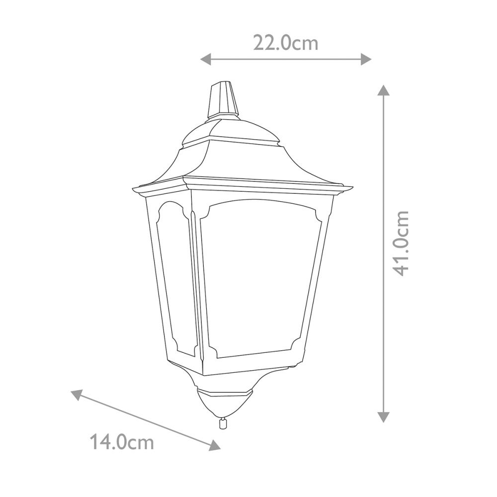 Настенный фонарь Elstead Exterior, Арт. CP7-2-BLACK