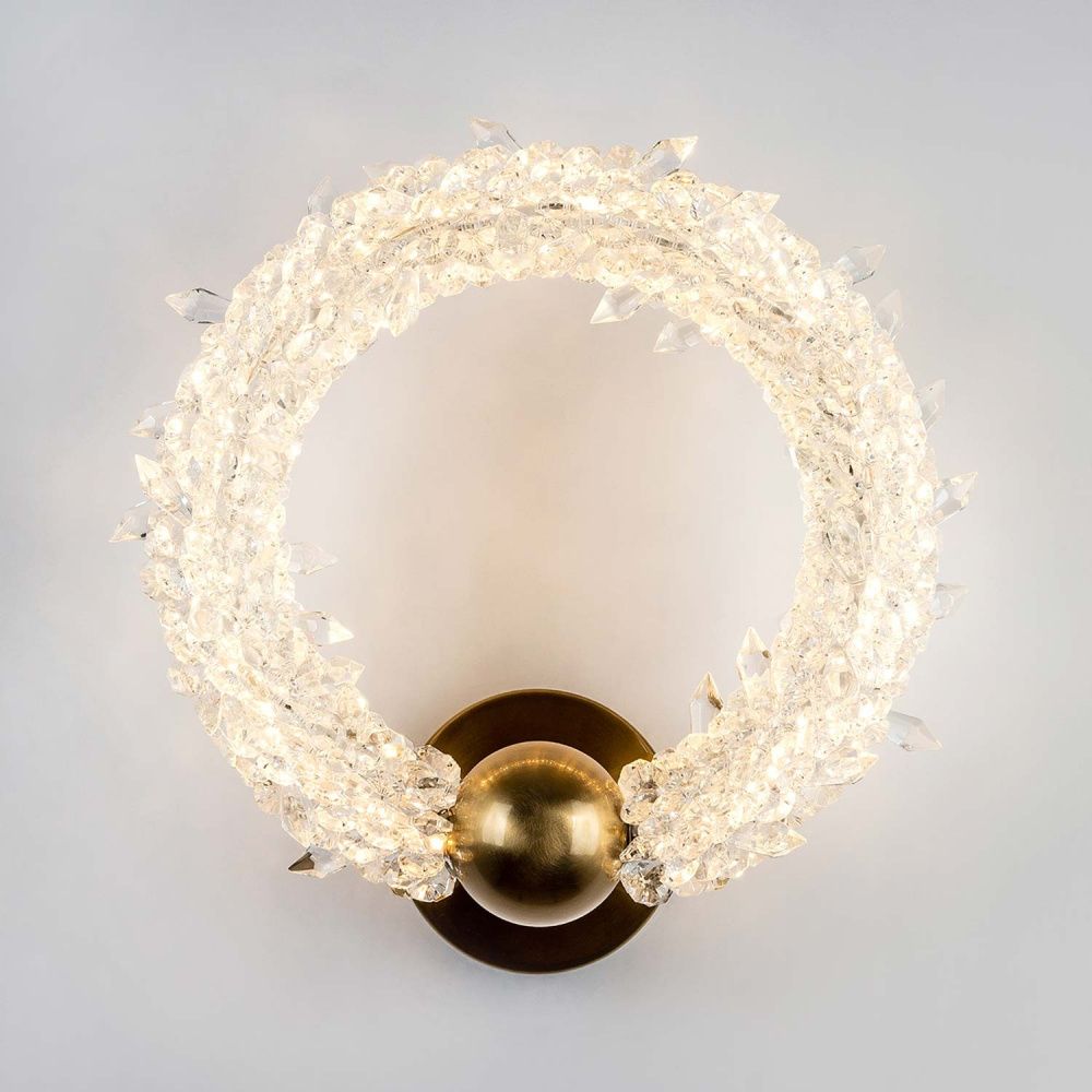 Настенный светильник 27*12*0,0000 см, LED 15W, 3000 / 6000K, Латунь MODESTYLE MS.6006.280