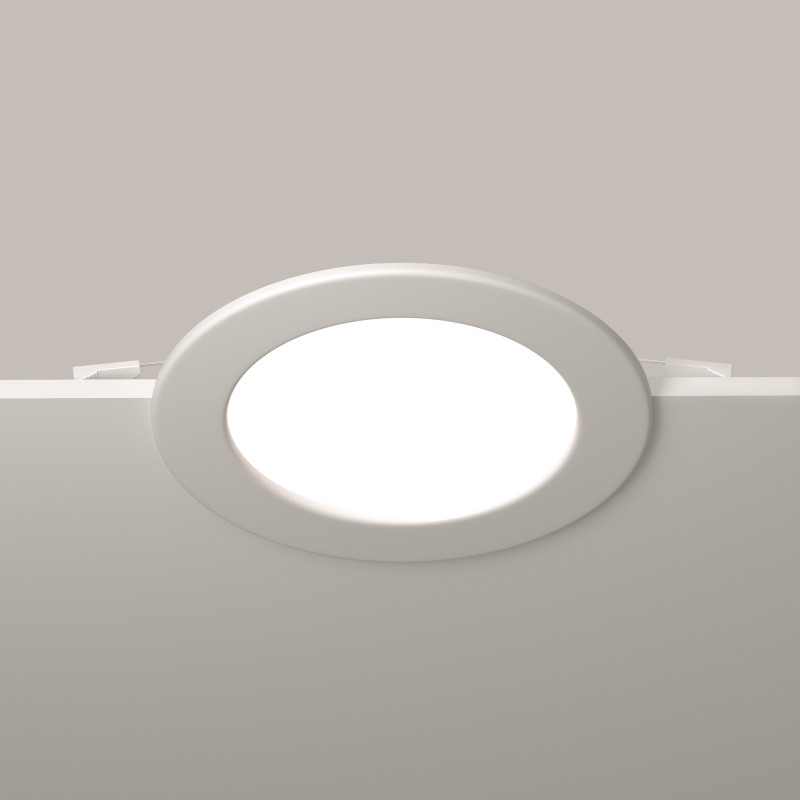 Встраиваемый светильник 22*3,2 см, LED*18W Stockton DL017-6-L18W3-4-6K Maytoni Downlight, Белый