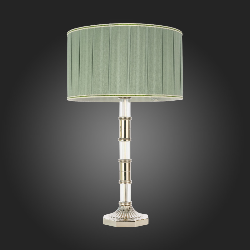Настольная лампа 1*E14*40W, St Luce Oleo SL1121.104.01, никель