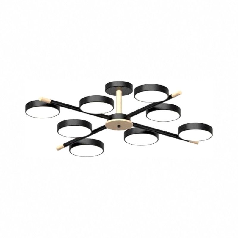 Потолочный cветильник LED4U L3209-860 BK