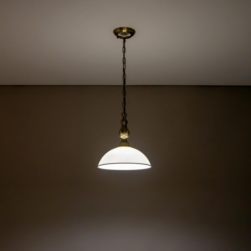 Светильник подвесной 30*100 см, 1*E27*75 W, Бронза Citilux Адриана CL405213