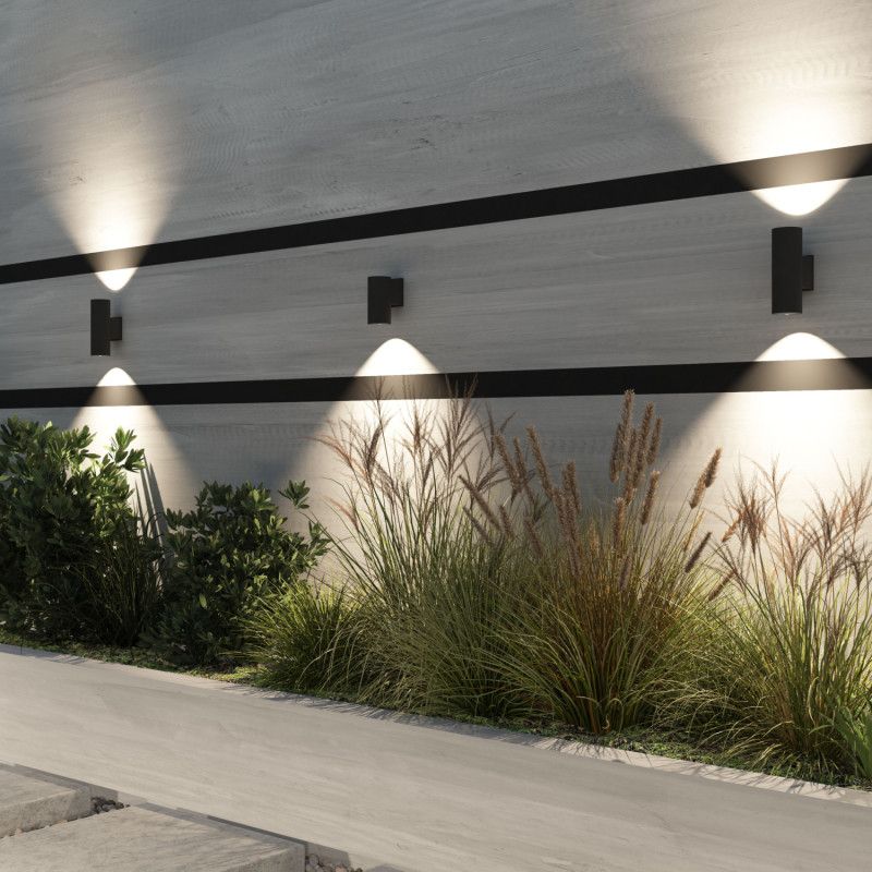 Бра 18*15*9- см, *LED*10W, 3000K, Denkirs BORG DK9820-BK, черный алюминий