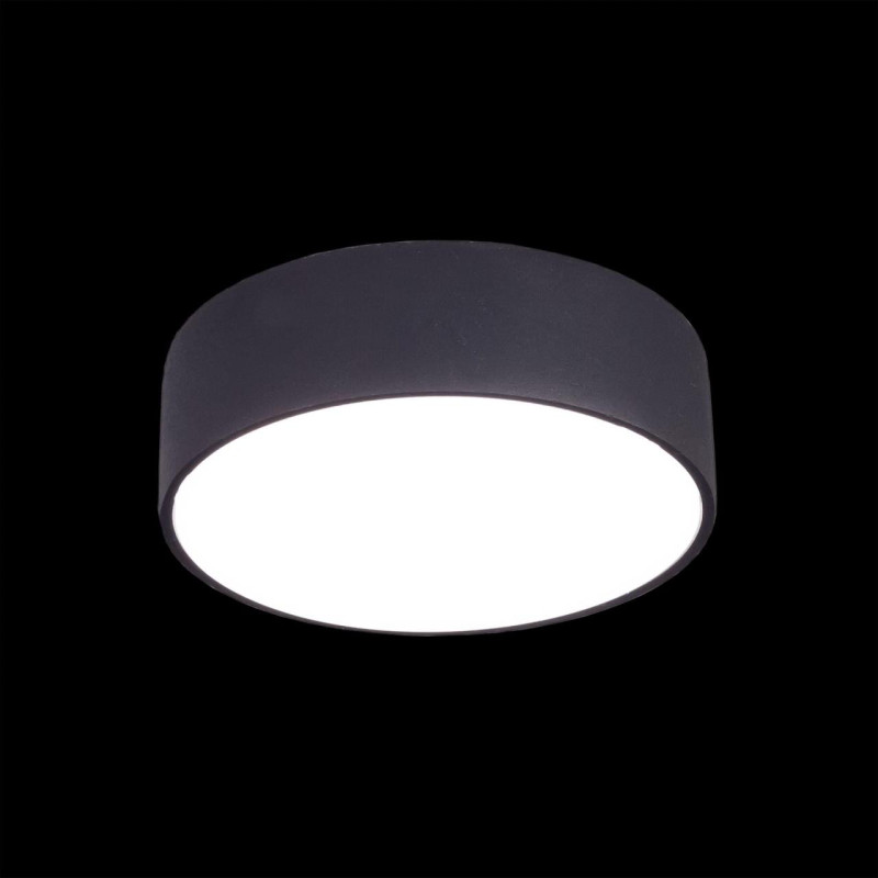 Светильник 14 см, 12W, 4000K, Citilux Тао CL712122N Черный 1080lm