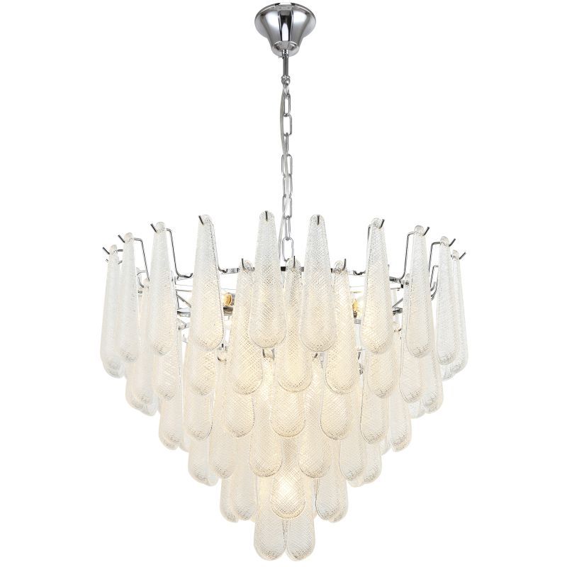 Люстра подвесная Stilfort 2122/09/19P, диаметр 80 см, хром