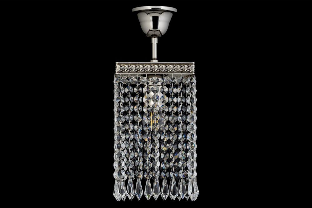 Люстра *14*38 см, 1*E27*60W, Dio D`arte Cremono Nickel Cremono E 1.3.14.100 N, Матовый никель
