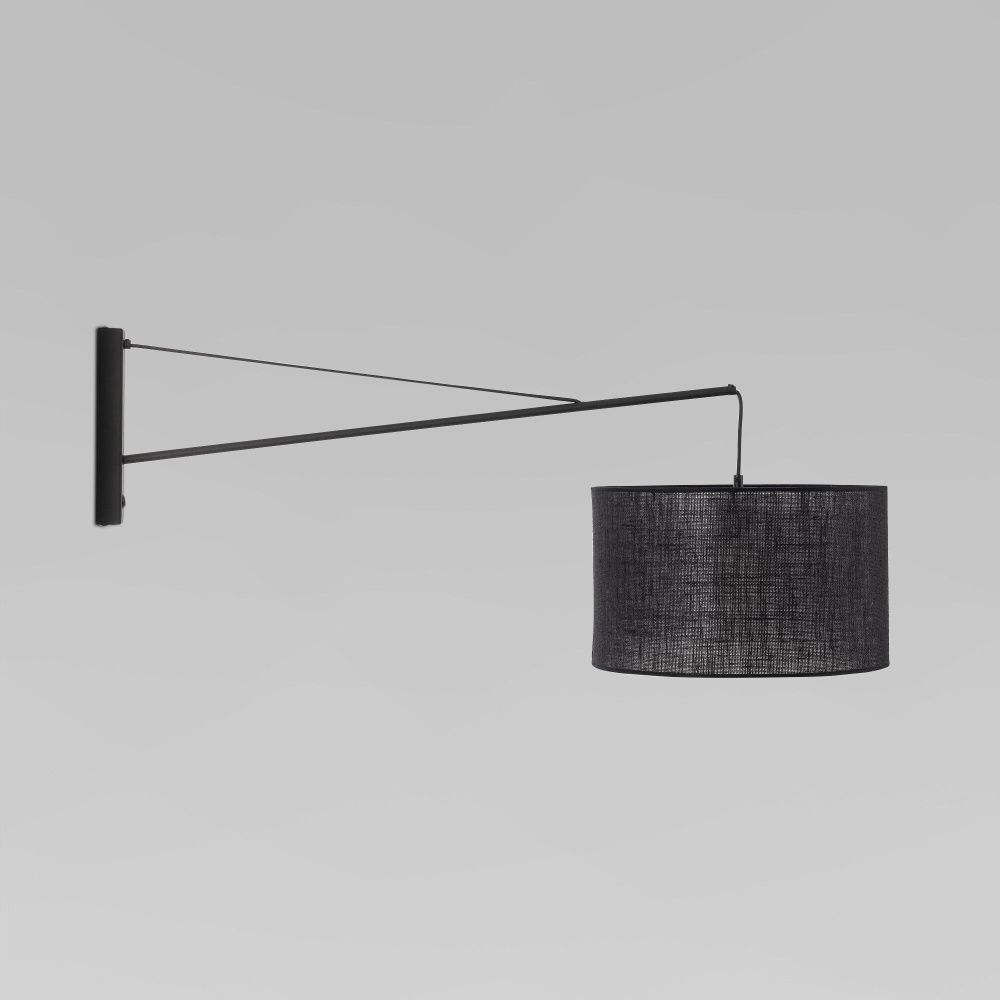 Бра 100*38*40 см, 1*E27*15W, TK Lighting Glorii 10438, черный, a069090