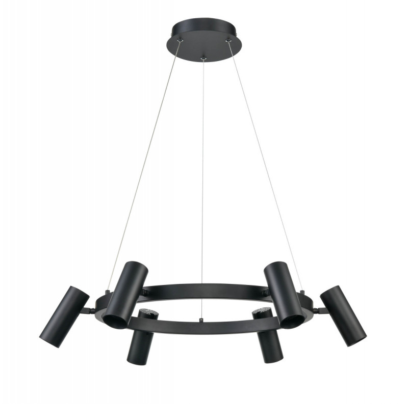Подвесной светильник  63*120 см, 6*LED черный Vele Luce Neo VL10012P06